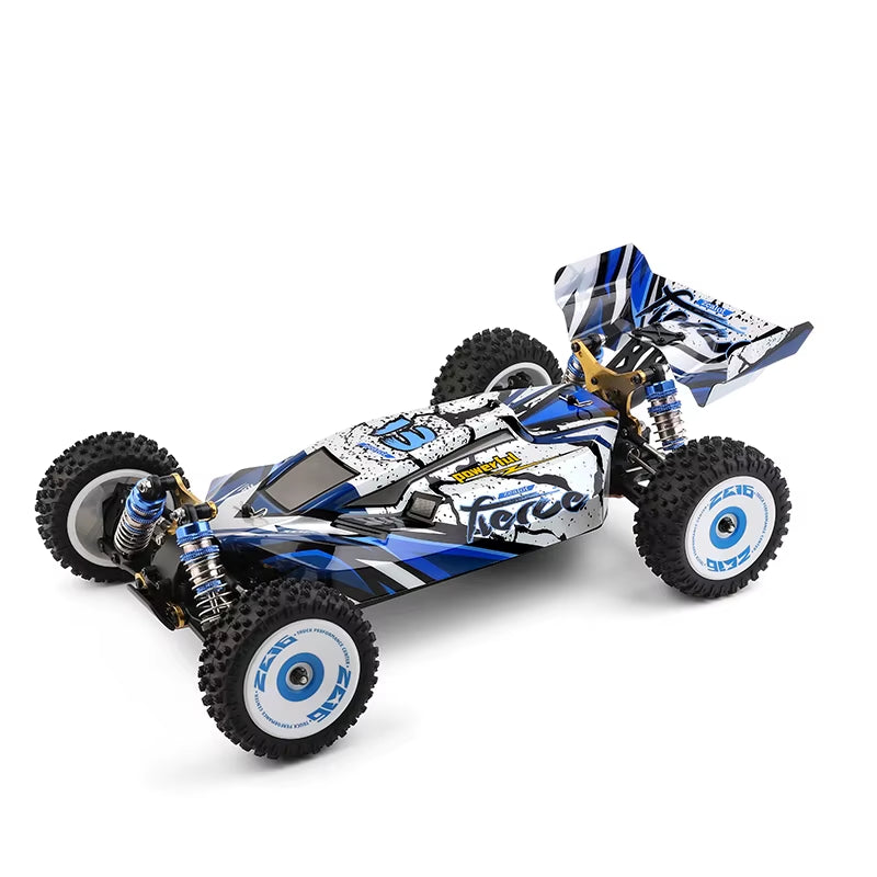 New 124017-V8 1/12 2.4G Racing RC Cars 4WD Brushless Motor 75Km/H High Speed Remote Control Off-Road Drift Toys for Aduit