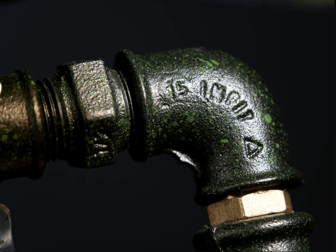 Steampunk Militär Lampe mit Alkohol Spender - kerlekiste