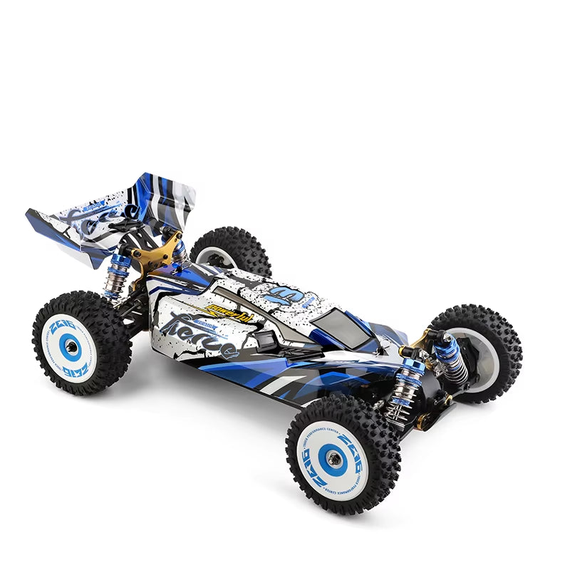 New 124017-V8 1/12 2.4G Racing RC Cars 4WD Brushless Motor 75Km/H High Speed Remote Control Off-Road Drift Toys for Aduit