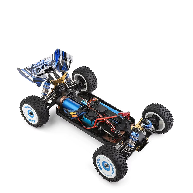 New 124017-V8 1/12 2.4G Racing RC Cars 4WD Brushless Motor 75Km/H High Speed Remote Control Off-Road Drift Toys for Aduit