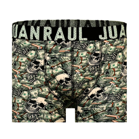 Comic Boxershorts Dollar Totenkopf