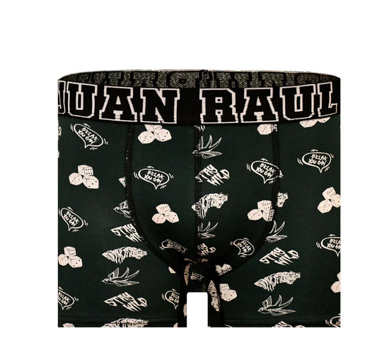 Comic Boxershorts Alles auf Risiko