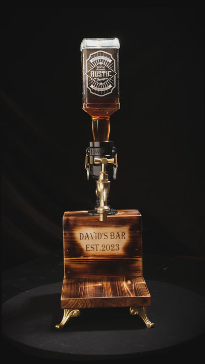 Rustikaler Barspender