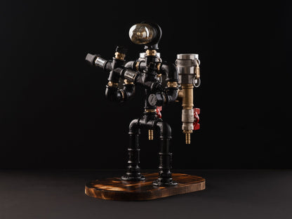 Roboter Cop Spirituosenspender mit Licht