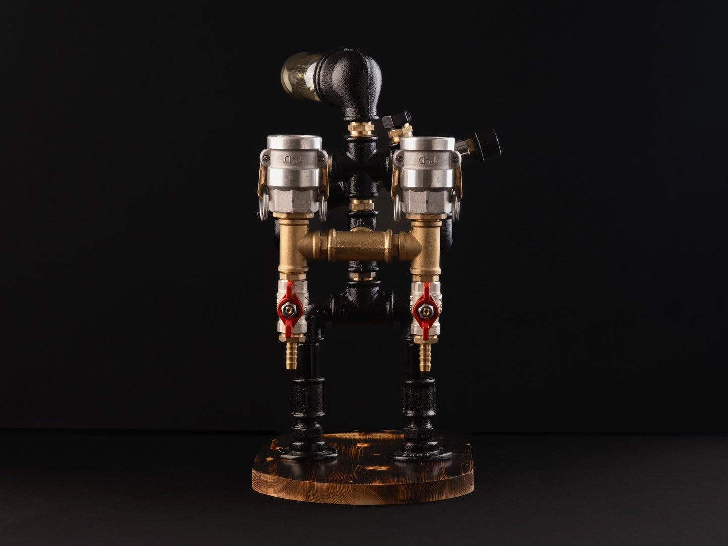 Roboter Cop Spirituosenspender mit Licht