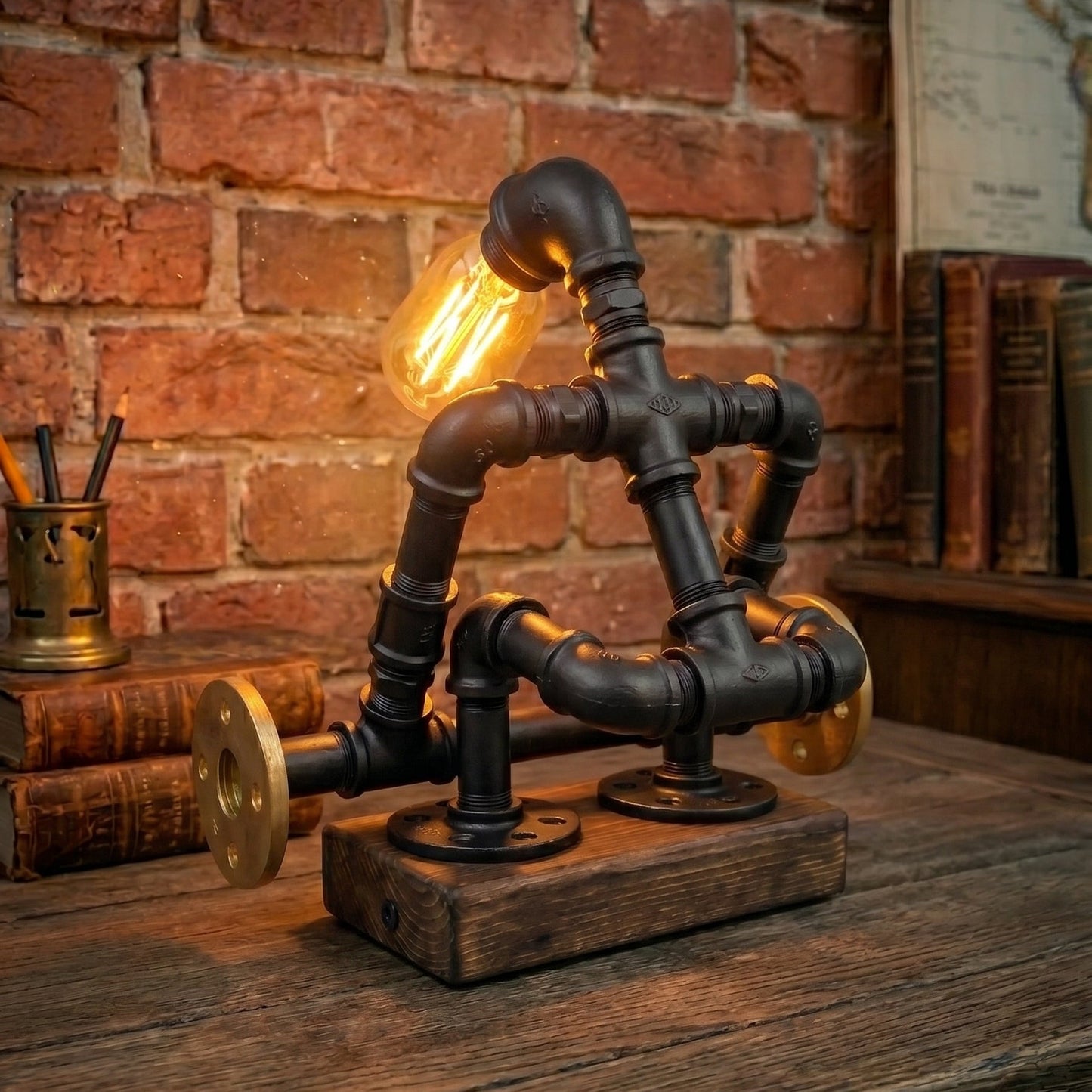 Kraftprotz Tischlampe