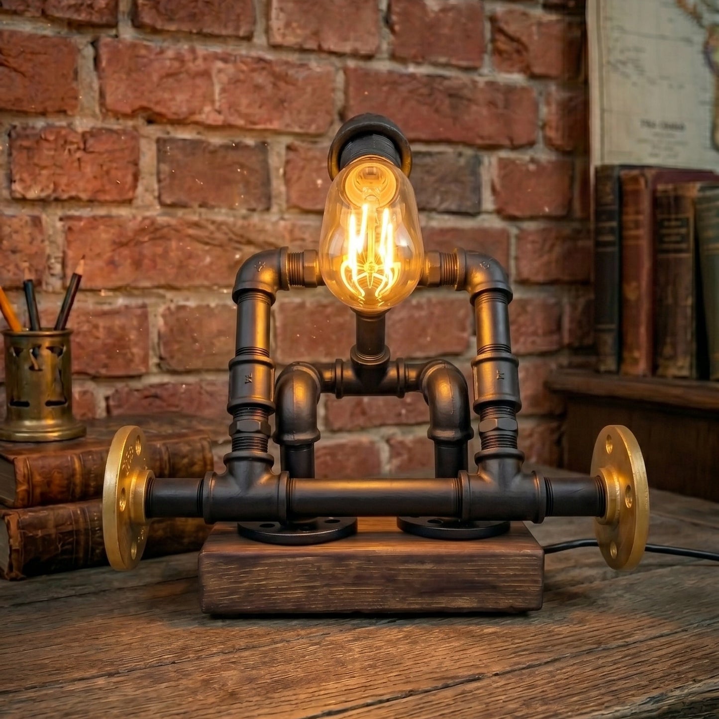 Kraftprotz Tischlampe