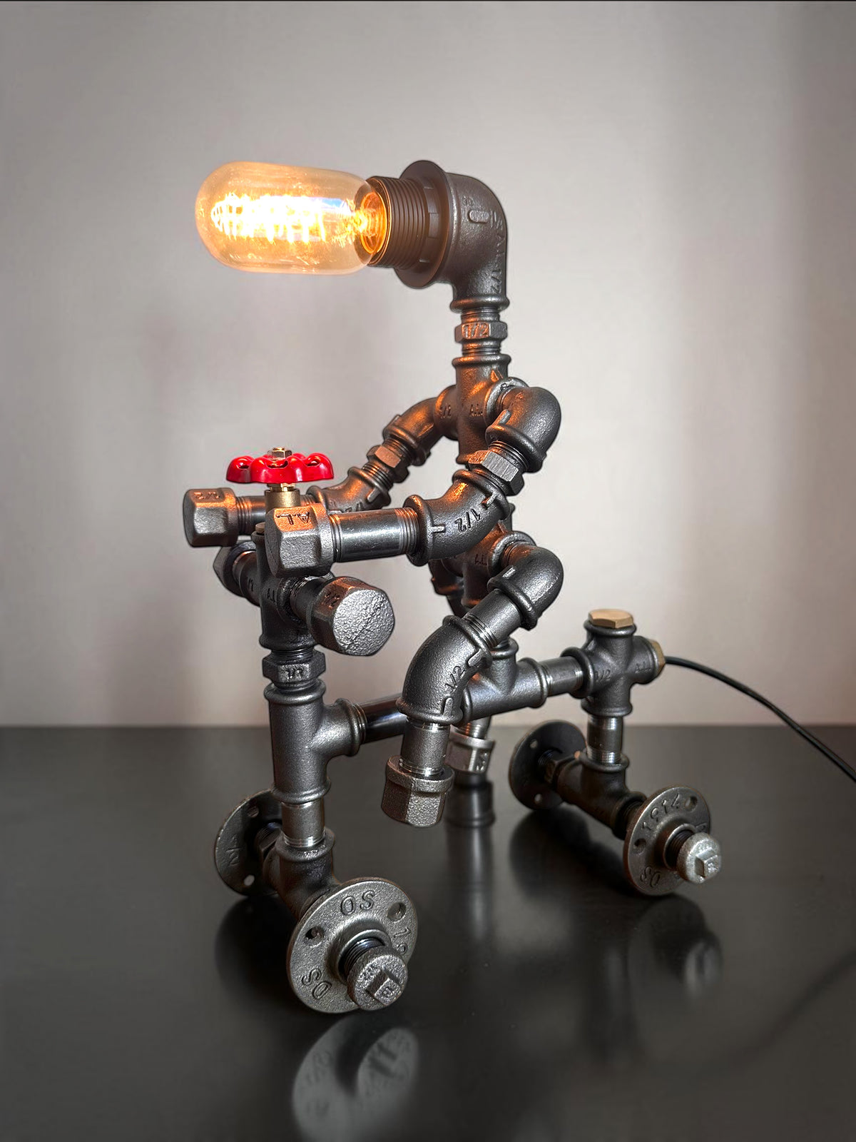 Iron Biker Tischlampe