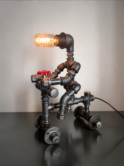 Iron Biker Tischlampe