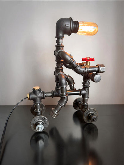 Iron Biker Tischlampe