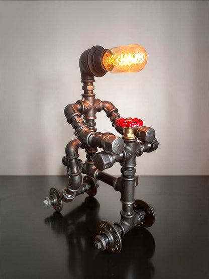 Iron Biker Tischlampe