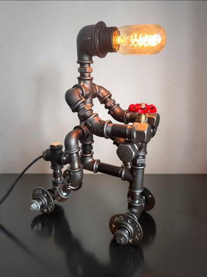 Iron Biker Tischlampe