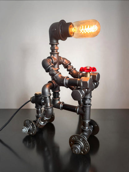 Iron Biker Tischlampe