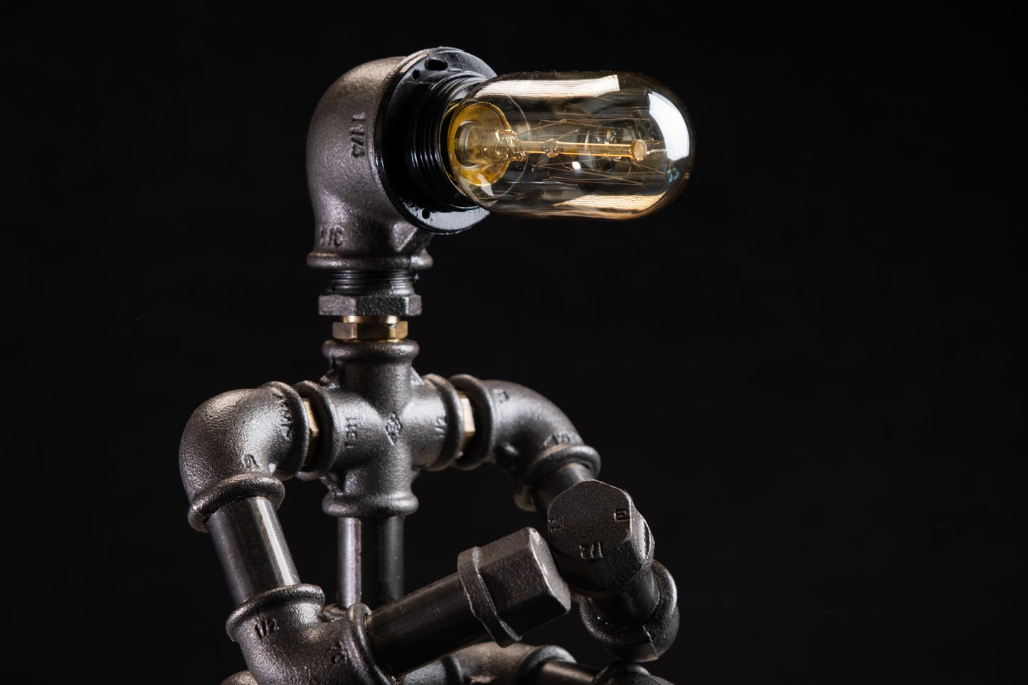 "Bücherwurm" Tischlampe