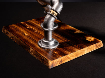 Gitarrist Steampunk Tischlampe