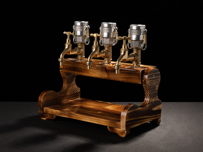 Vintage 3 Flaschen Spender