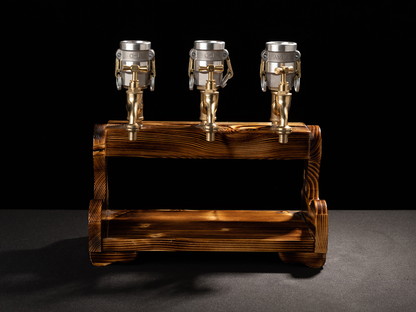 Vintage 3 Flaschen Spender