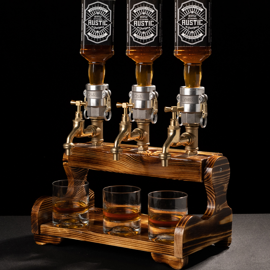 Vintage 3 Flaschen Spender