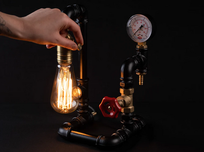 Manometer Tischlampendeko - kerlekiste