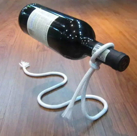 Weinflaschenhalter Seil