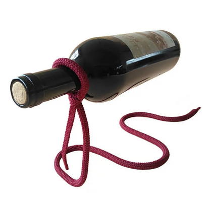 Weinflaschenhalter Seil