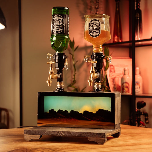 Vintage LED Kamin Spender