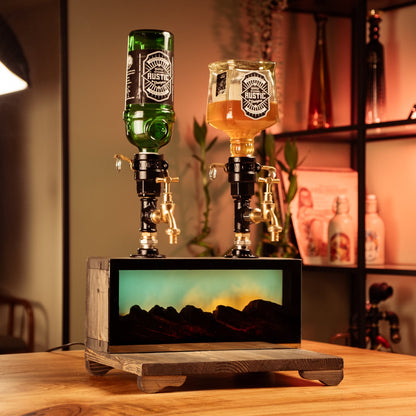 Vintage LED Kamin Spender