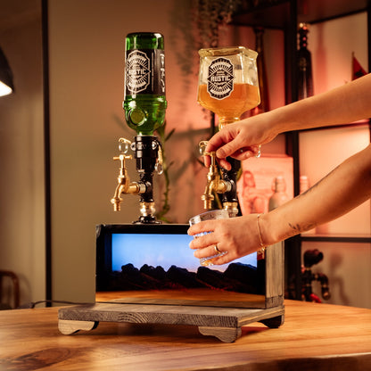 Vintage LED Kamin Spender