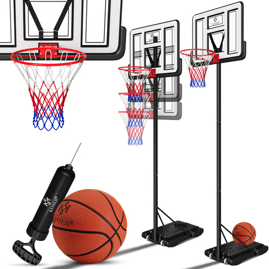 KESSER® Basketballkorb 230 -305Cm Mit Ständer Basketballstän