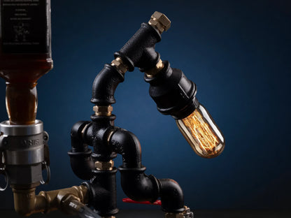 "Fire Department" Liquor Dispenser with Light